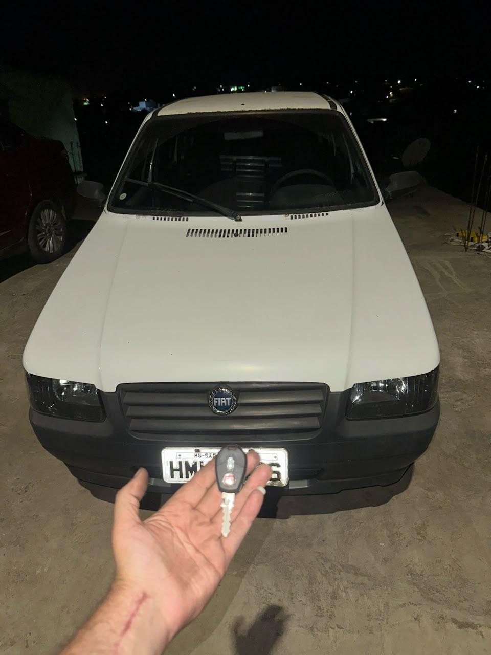 Fiat Uno - Chave reserva